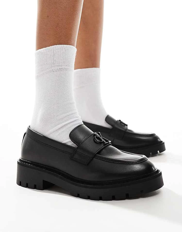 Calvin Klein Jeans Flatform Loafer In Black For Women Triple Black 3 Calvin Klein Jeans Flatform Loafer In Black For Women Triple Black - Image 3