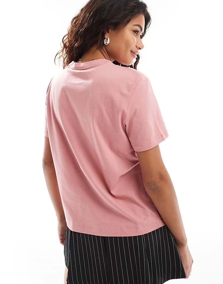 Calvin Klein Jeans Monogram Tee In Pink For Women 4 Calvin Klein Jeans Monogram Tee In Pink For Women - Image 4