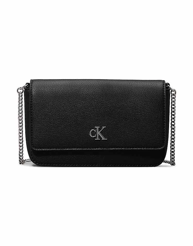 Calvin Klein Jeans Wallet Bag In Black For Women 1 Calvin Klein Jeans Wallet Bag In Black For Women