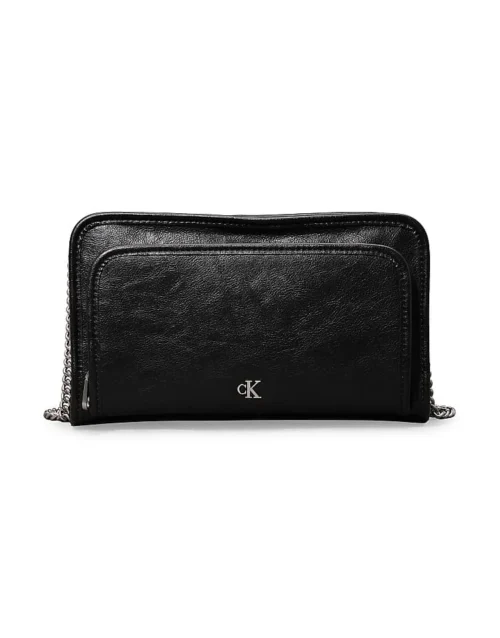 Calvin Klein Jeans Convertible Crossbody Bag In Black For Women
